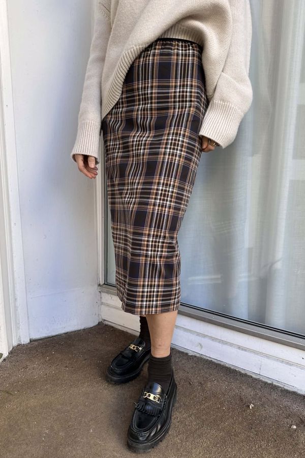 Iblamelulu Luna skirt checkered
